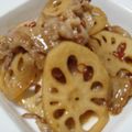 Ryoseiママ's cooksnap of when they made 蓮根と豚バラの炒め物.