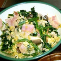 りときち's cooksnap of when they made ほうれん草とベーコンの卵炒め.