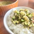 ともあお's cooksnap of when they made ご飯がツルツル♡夏野菜で作る山形のだし.