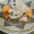 はらぺこ青虫's cooksnap of when they made 簡単♪かぶと蓮根と油揚げの豚肉入り煮物.