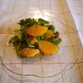 violets's cooksnap of when they made ルッコラとオレンジのサラダ.