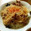 まな君ママちゃん's cooksnap of when they made わが家の「牛丼」しらたき入り♪.