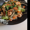 kogayumi's cooksnap of when they made エビと野菜のあっさり炒め.