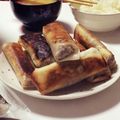 かお0117's cooksnap of when they made 簡単揚げないヘルシー焼き春巻き.