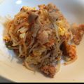 ちゅるんるん's cooksnap of when they made 俺流！ご飯がススム豚キムチの玉子炒め.