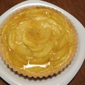 yuzutya25's cooksnap of when they made ✿アップルカスタードタルト✿.
