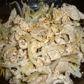 ののﾁｬﾏ's cooksnap of when they made 簡単おつまみ！豚肉もやしの和え物.