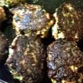 nori0816's cooksnap of when they made 簡単！余ったセロリの葉でハンバーグ☆.