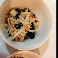 Rea♪'s cooksnap of when they made えのきとわかめ☆ポン酢ごま和え.