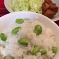 ayammaya's cooksnap of when they made つやつや豆ごはん・枝豆ごはん♪コツ１つ.