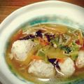 ★みっちっち★'s cooksnap of when they made ふわふわ鶏団子の野菜あんかけ.