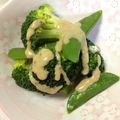 直助ママ's cooksnap of when they made ブロッコリーとスナップエンドウのサラダ.