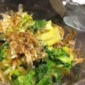 ひふみんみん's cooksnap of when they made 超簡単☆セロリの葉のおひたし.