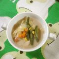 ひれまま's cooksnap of when they made キャベツ入り野菜牛乳スープ★ミルクスープ.