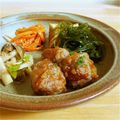 しじみごはん's cooksnap of when they made お弁当に☆揚げずに肉団子☆.