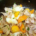 ☆ぽにょ's cooksnap of when they made カブと豚肉の炒め物.