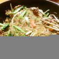 ますりんだい's cooksnap of when they made 小松菜と豚肉のチャプチェ.