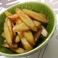 kuikomi's cooksnap of when they made 簡単☆もう一品♪ゴボウだけ～の煮物.