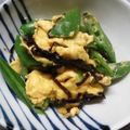 スポスタラブ's cooksnap of when they made スナップエンドウの塩昆布炒め.