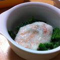 ひろと＾＿＾ママ's cooksnap of when they made ほうれん草の明太・とろろかけ♪.