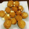 ヨコstyle's cooksnap of when they made 素材の味♪里芋とごぼうのコロッケ.