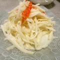 KIKIINO's cooksnap of when they made 我が家の人気メニュー 簡単大根サラダ.