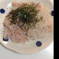 ★れおん★'s cooksnap of when they made 白滝でたらこスパゲティ風.