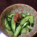 水桜姫's cooksnap of when they made きゅうりの梅和え.