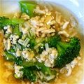 あきしの's cooksnap of when they made 離乳食　ﾌﾞﾛｯｺﾘｰのそぼろあんかけ.