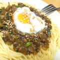 夢女子's cooksnap of when they made ニラと鶏そぼろの和風パスタ.