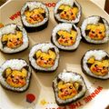 あぃりん☆'s cooksnap of when they made ピカチュウの恵方巻き.