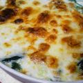 kotohime00's cooksnap of when they made 栄養満点☆ほうれん草と水煮大豆のグラタン.