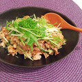鮎mi。's cooksnap of when they made 簡単まかない☆水菜と豚肉のおこげご飯.