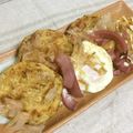gomadachs's cooksnap of when they made 包丁使わない！もやし豆腐お好み焼き♪.