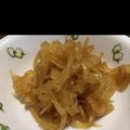 いとchan's cooksnap of when they made 沢庵リメイクきんぴら.