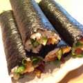 ＊☆ヒロ☆＊'s cooksnap of when they made 節分の恵方巻きに！七福海鮮サラダ巻き.