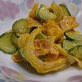 あやぽよまん's cooksnap of when they made 簡単☆かぼちゃサラダ　～カフェ風～.