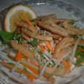 Jock's cooksnap of when they made ハリハリカリカリ大根水菜お揚げサラダ.