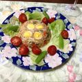 アキーアラック's cooksnap of when they made カニと野菜のゼリー寄せ(アスピック).