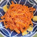 うっち～H's cooksnap of when they made 副菜お弁当の隙間埋めに◎人参のたらこ炒め.