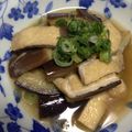 こっぺりあ's cooksnap of when they made ✿なすの甘辛煮✿～おあげさん入りです.