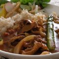 rubi0314's cooksnap of when they made 夏も元気に！✼アスパラカレー.