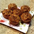 satomi424's cooksnap of when they made 簡単泡立て器いらず！バナナチョコマフィン.