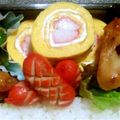 レモンジャ's cooksnap of when they made お弁当用たまご焼き～かにかまＩＮ～.