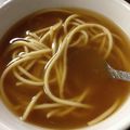 shimohoku's cooksnap of when they made 超簡単☆ツナスープパスタ☆.