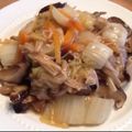 ShinobiK's cooksnap of when they made ふわふわ鶏団子の野菜あんかけ.