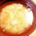 りんご1234's cooksnap of when they made もやしの味噌汁.