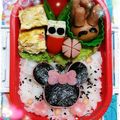美優鈴♪'s cooksnap of when they made 簡単♪詰めご飯でミニーちゃん〈キャラ弁〉.