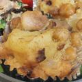 めかにか's cooksnap of when they made ひよこ豆・チキン・ポテトの豆乳グラタン☆.