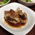 れもんらいおん's cooksnap of when they made 干し柿のチキンロール.